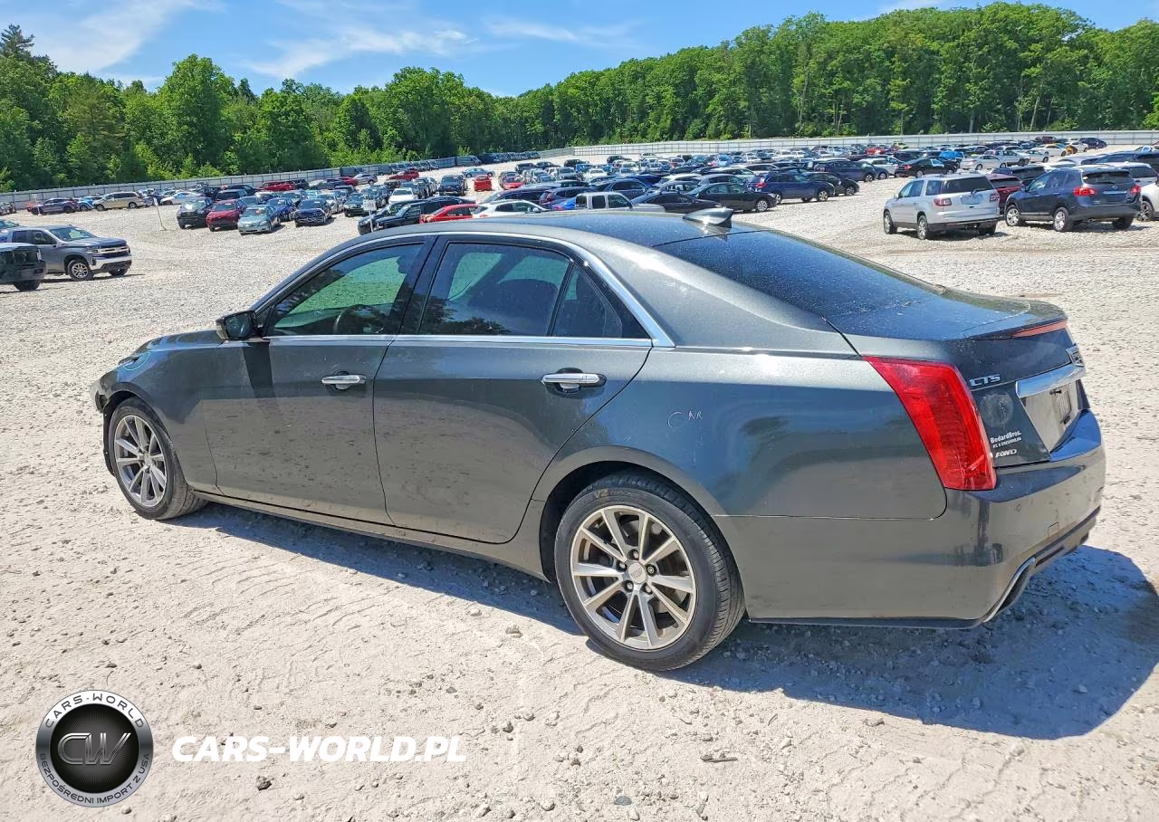 2018 Cadillac Cts Luxury VIN:1G6AX5SXXJ0186285 - 2