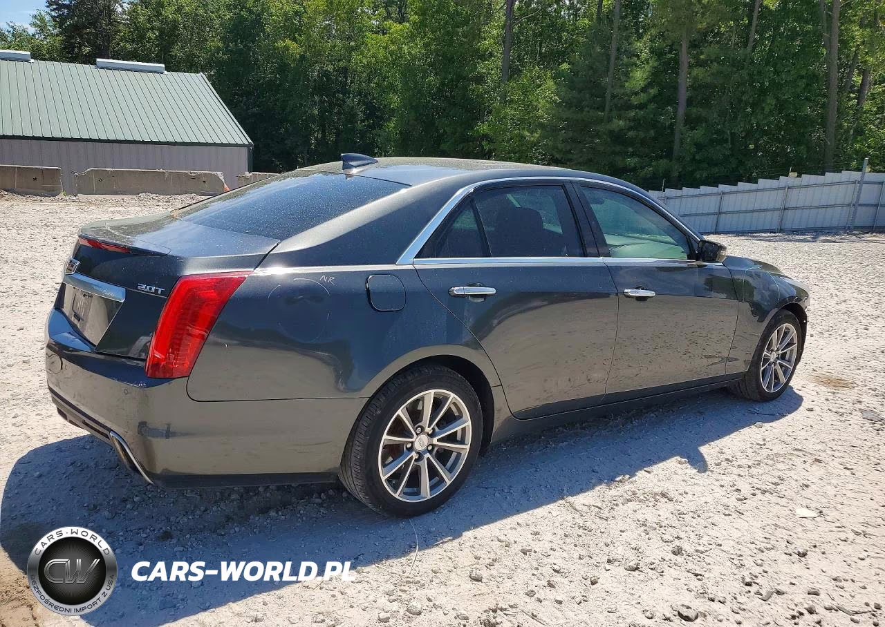 2018 Cadillac Cts Luxury VIN:1G6AX5SXXJ0186285 - 3