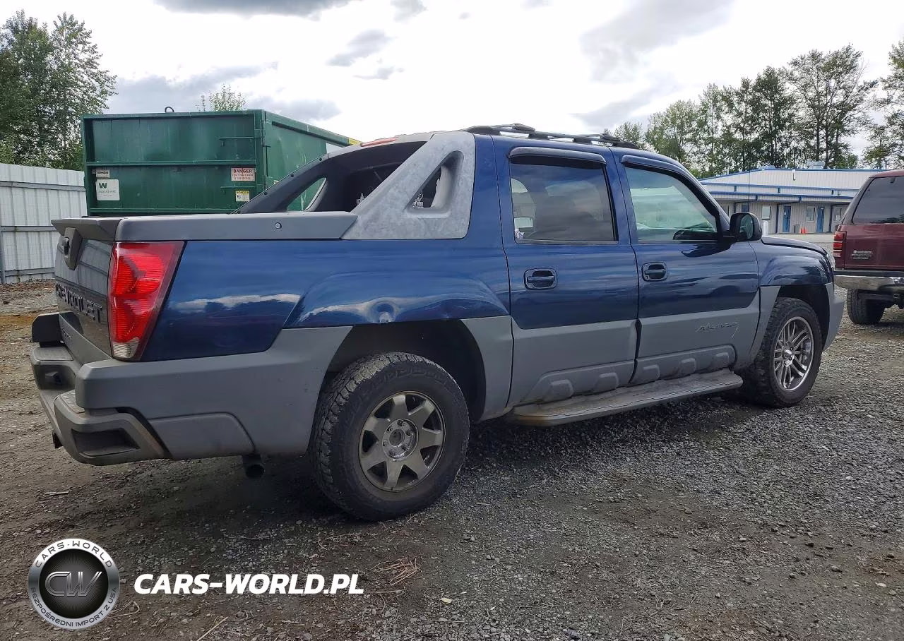 2002 Chevrolet Avalanche C1500 VIN:3GNEC13T12G292434 - 3