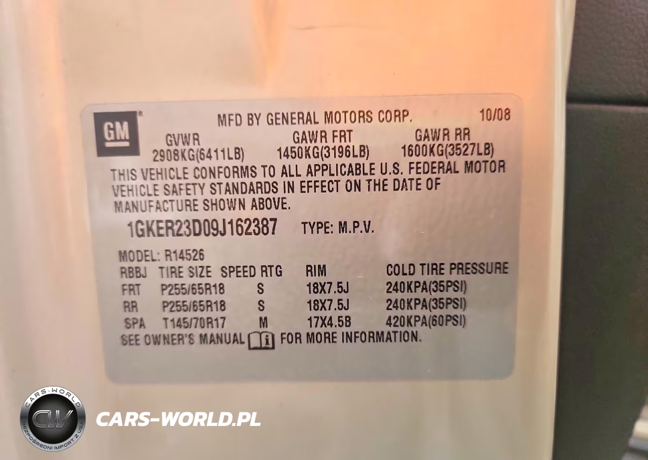 2009 GMC Acadia Slt-1 VIN:1GKER23D09J162387 - 13