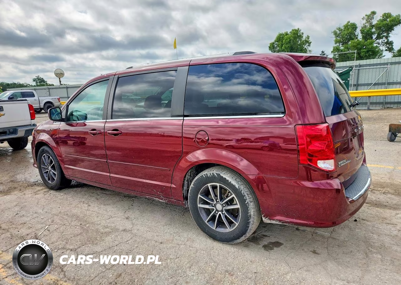 2017 Dodge Grand Caravan Sxt VIN:2C4RDGCG2HR724531 - 2