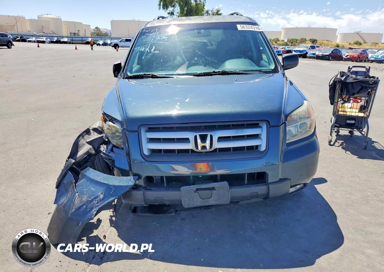 2006 Honda Pilot Ex VIN:5FNYF28446B025286 - 5