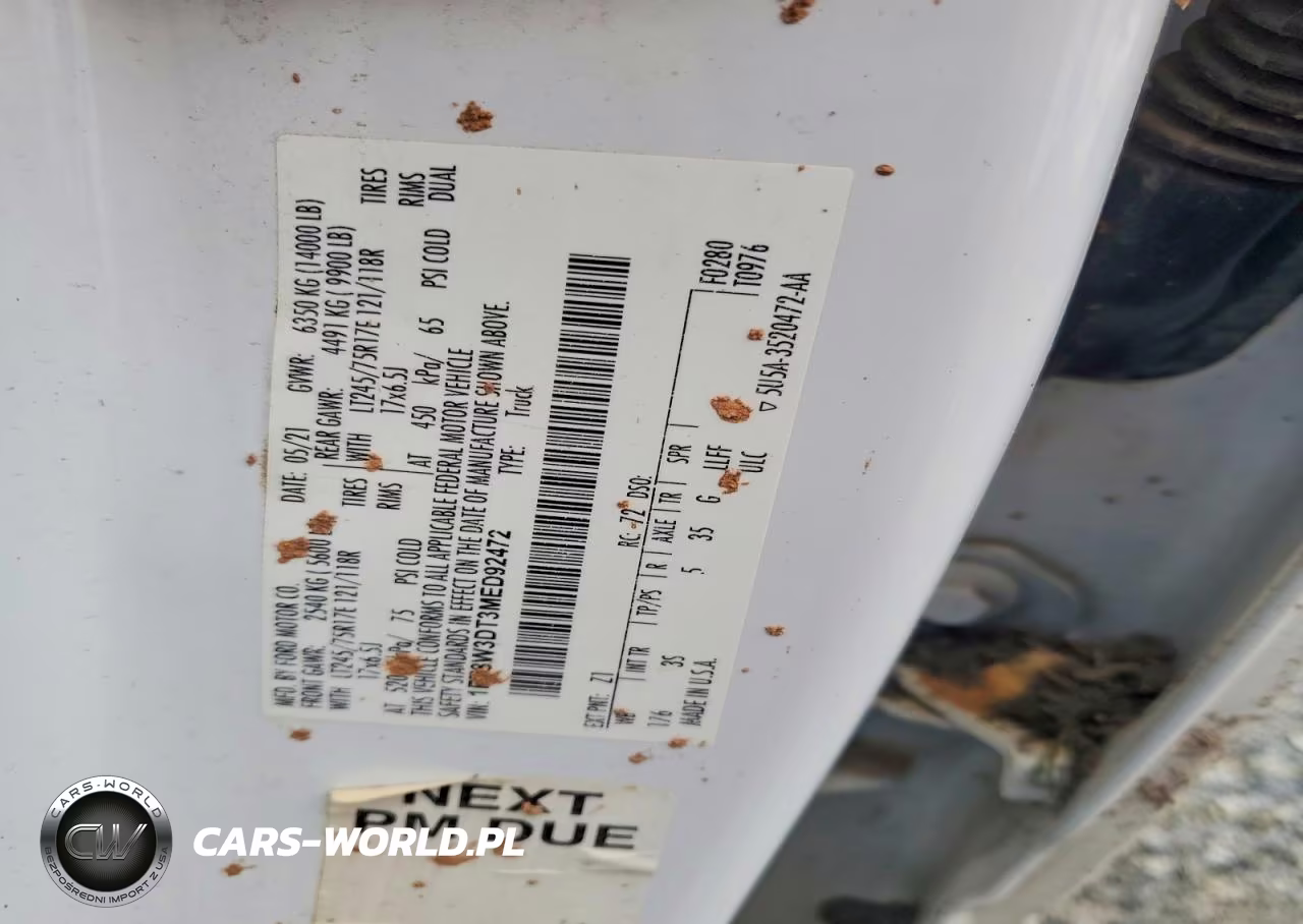 2021 Ford F350 Super Duty VIN:1FT8W3DT3MED92472 - 12