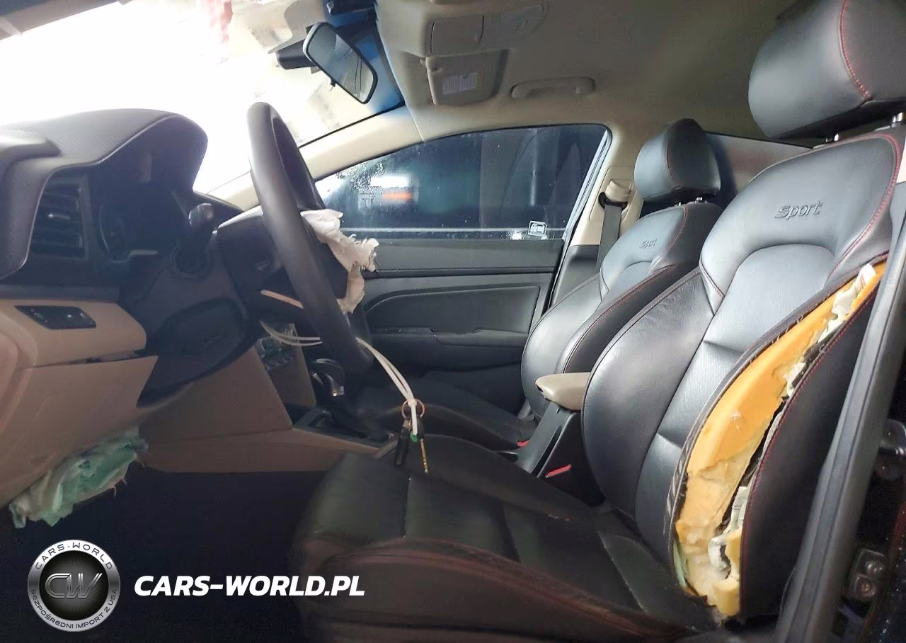 2020 Hyundai Elantra Se VIN:KMHD74LF4LU999638 - 7