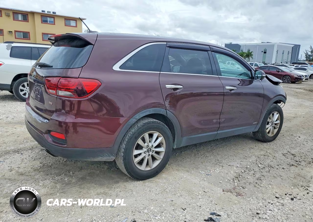 2019 Kia Sorento Lx VIN:5XYPGDA38KG574000 - 3
