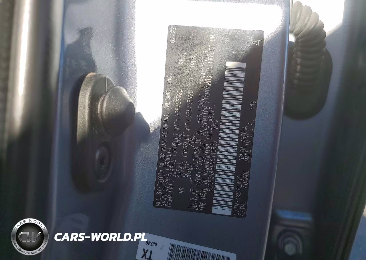 2022 Toyota Highlander Platinum VIN:5TDFZRAH8NS110825 - 13