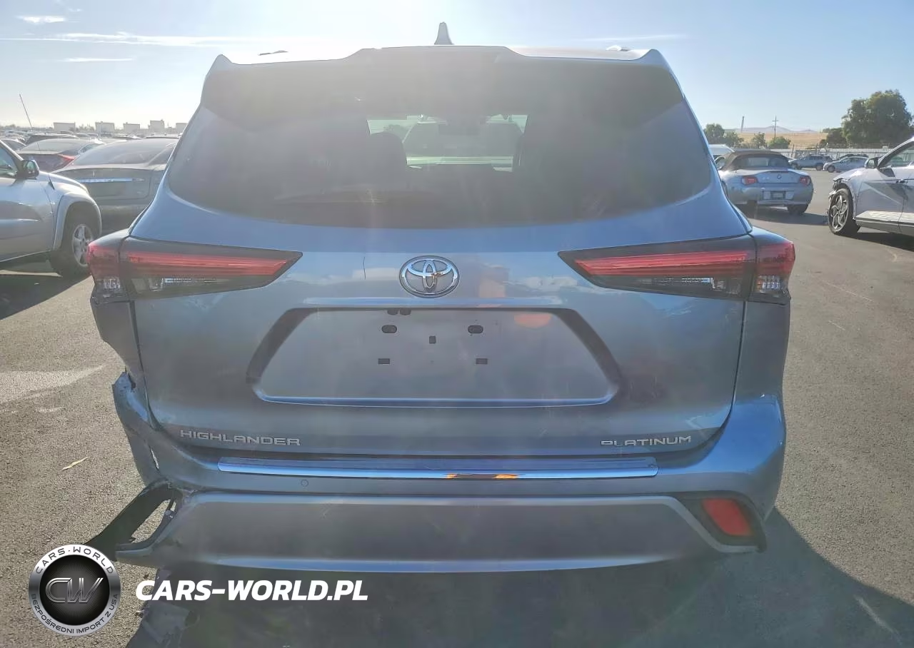 2022 Toyota Highlander Platinum VIN:5TDFZRAH8NS110825 - 6