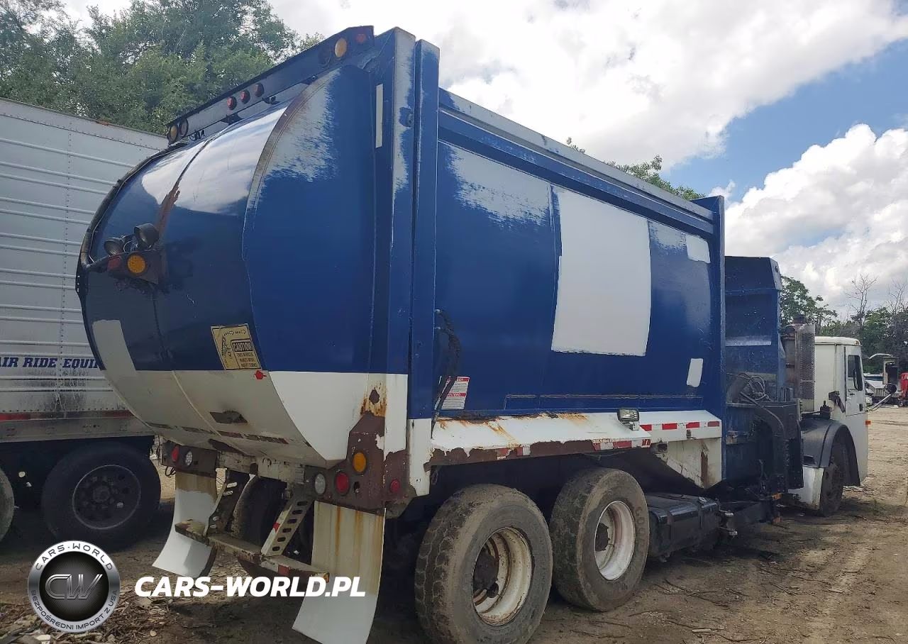 2009 Mack Leu600 Refuse Truck VIN:1M2AU02C99M003142 - 4