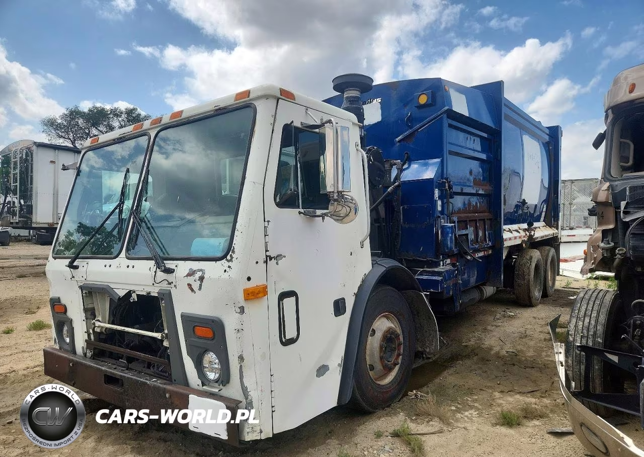 2009 Mack Leu600 Refuse Truck VIN:1M2AU02C79M003138 - 2