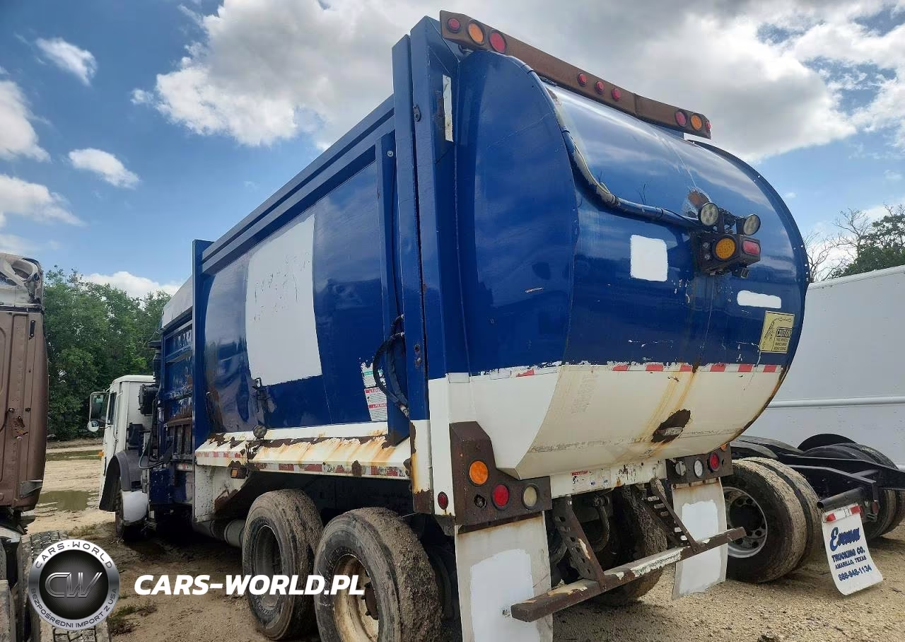 2009 Mack Leu600 Refuse Truck VIN:1M2AU02C79M003138 - 3