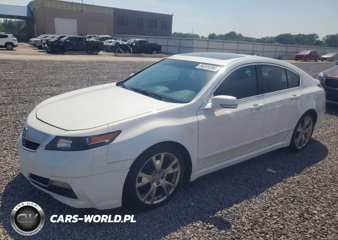 2013 Acura Tl Advance VIN:19UUA9F75DA000021 - 1