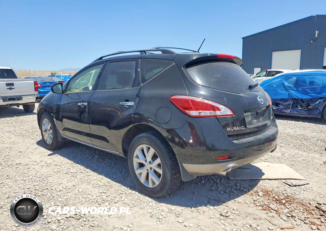 2012 Nissan Murano S VIN:JN8AZ1MW5CW230458 - 2