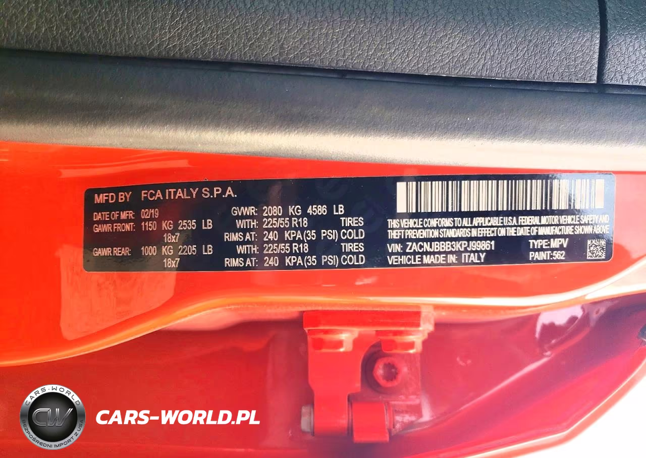 2019 Jeep Renegade Latitude VIN:ZACNJBBB3KPJ99861 - 13