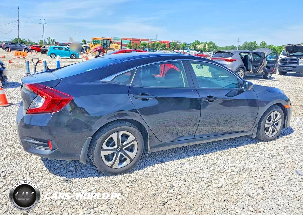 2018 Honda Civic Lx VIN:2HGFC2F54JH582036 - 3