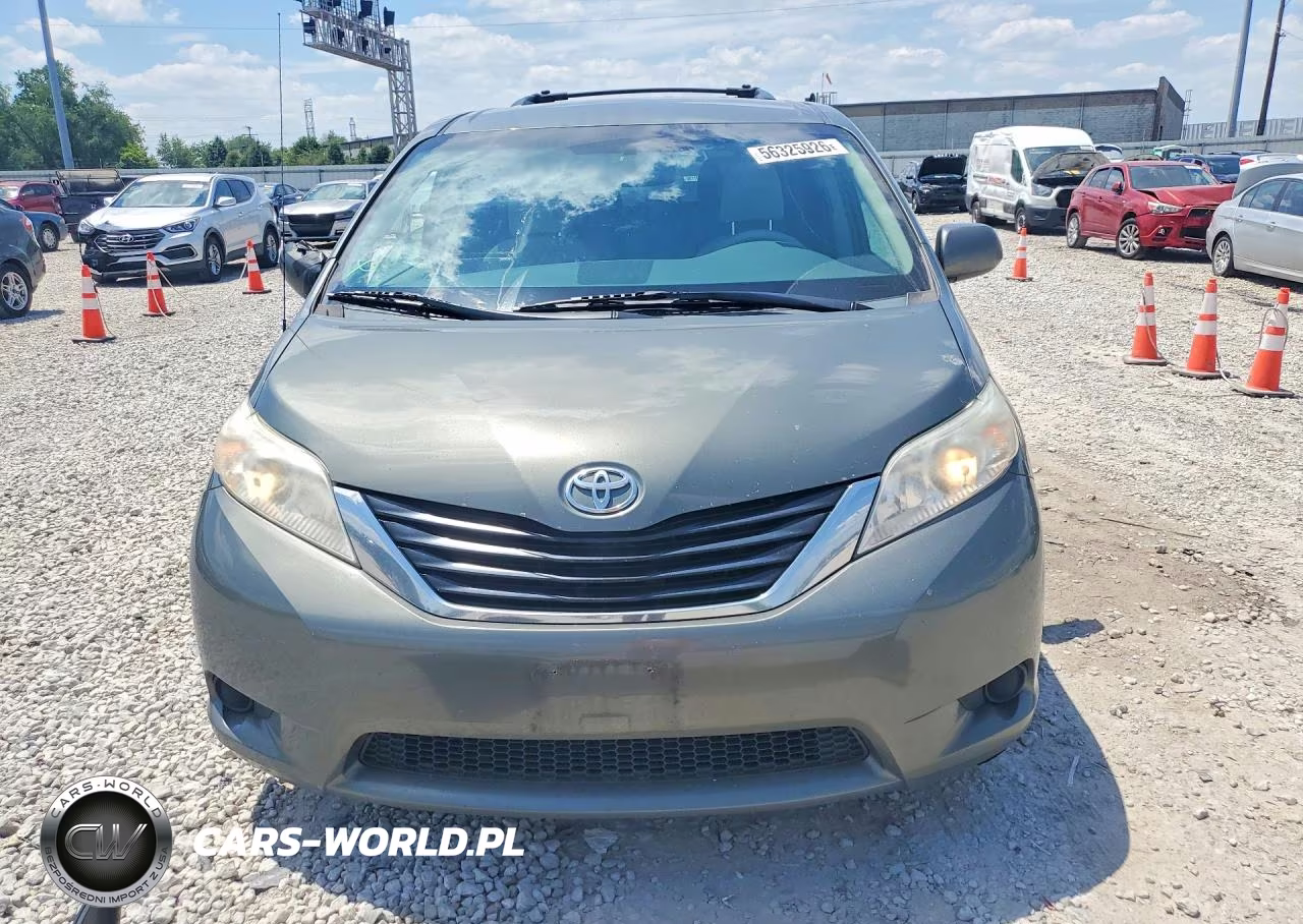 2013 Toyota Sienna Le VIN:5TDKK3DCXDS332054 - 5