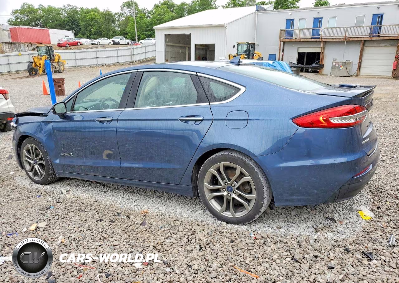 2019 Ford Fusion Titanium VIN:3FA6P0RU0KR196252 - 2