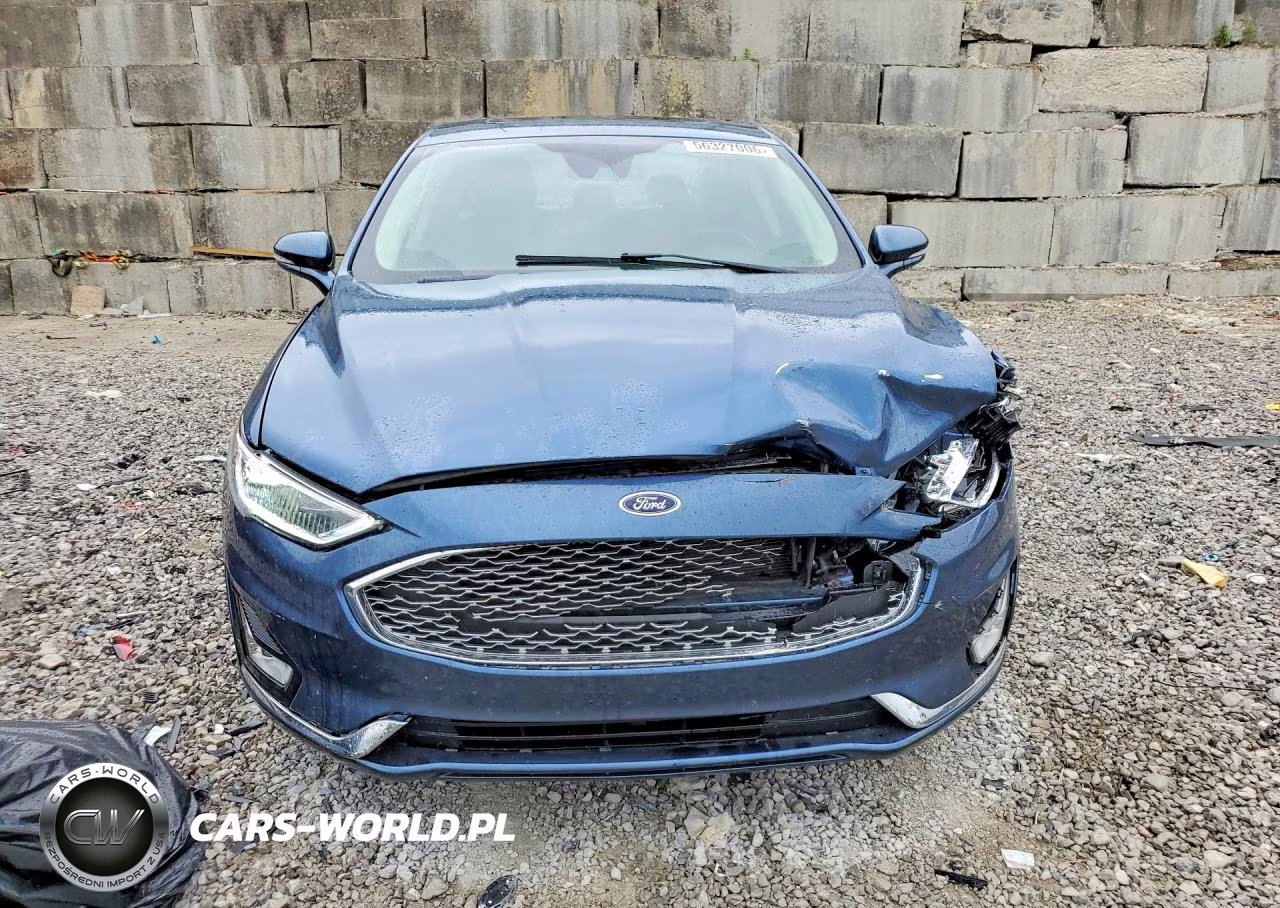 2019 Ford Fusion Titanium VIN:3FA6P0RU0KR196252 - 5