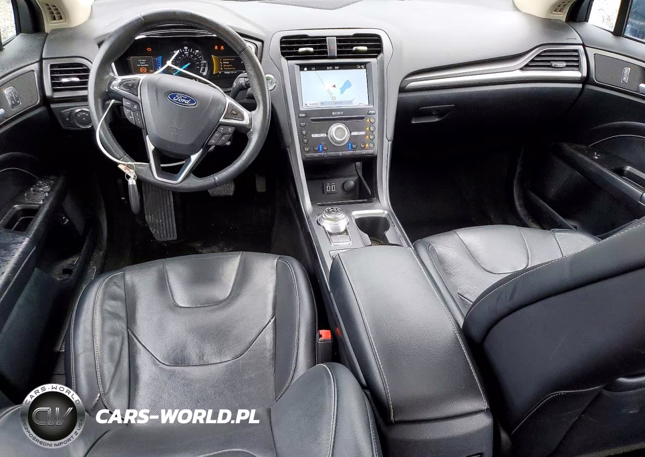 2019 Ford Fusion Titanium VIN:3FA6P0RU0KR196252 - 8