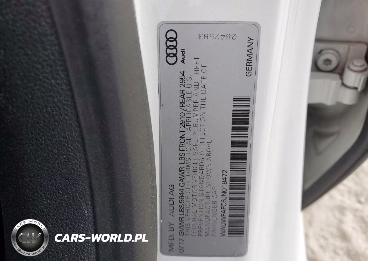 2018 Audi S7 Premium Plus VIN:WAUWFAFC6JN018472 - 12