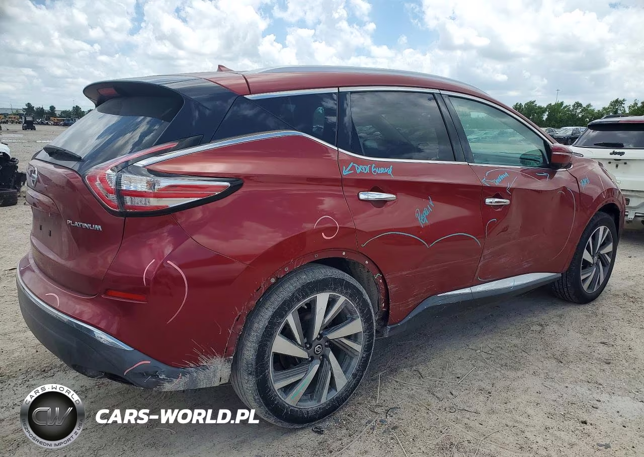 2015 Nissan Murano Platinum VIN:5N1AZ2MG5FN214096 - 3