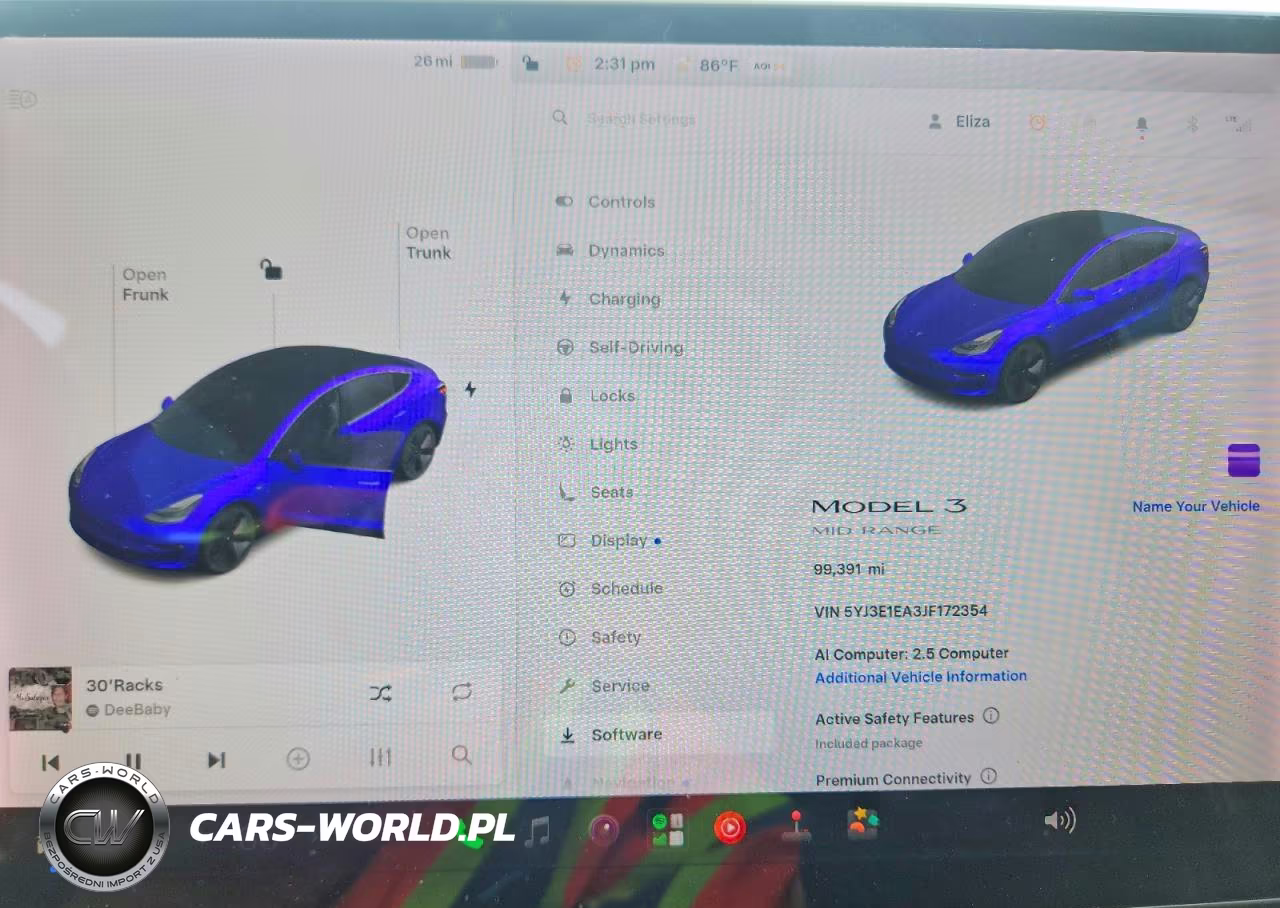 2018 Tesla Model 3 VIN:5YJ3E1EA3JF172354 - 9