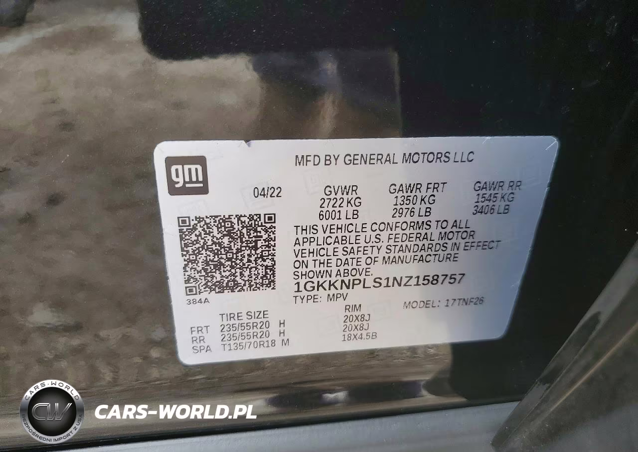 2022 GMC Acadia Denali VIN:1GKKNPLS1NZ158757 - 13
