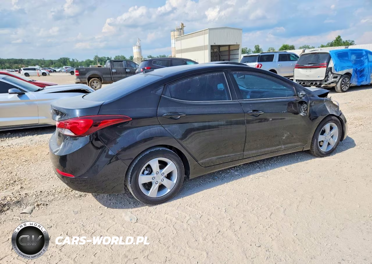 2016 Hyundai Elantra Se VIN:KMHDH4AE3GU646174 - 3