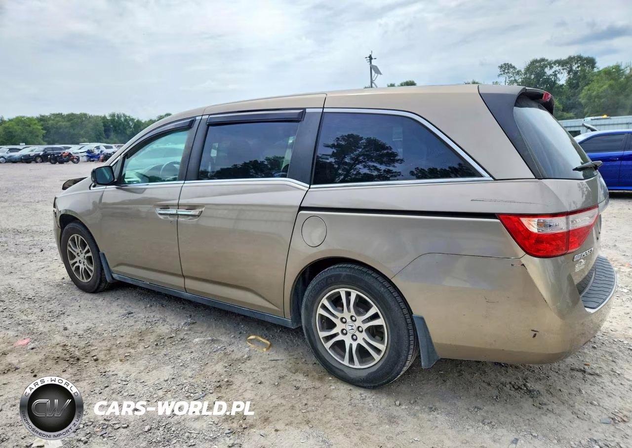 2011 Honda Odyssey Exl VIN:5FNRL5H60BB016840 - 2