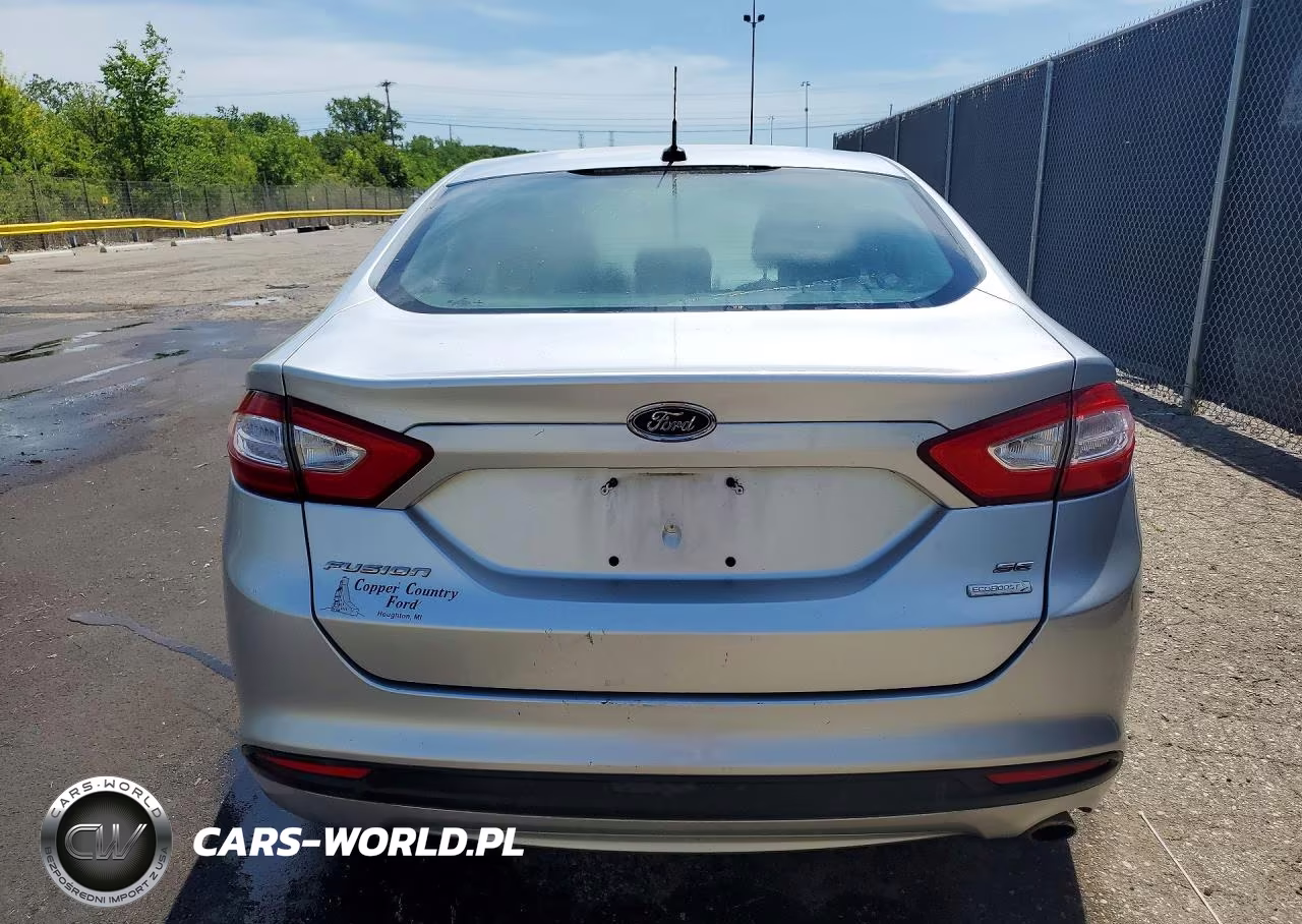 2014 Ford Fusion Se VIN:3FA6P0HDXER136176 - 6