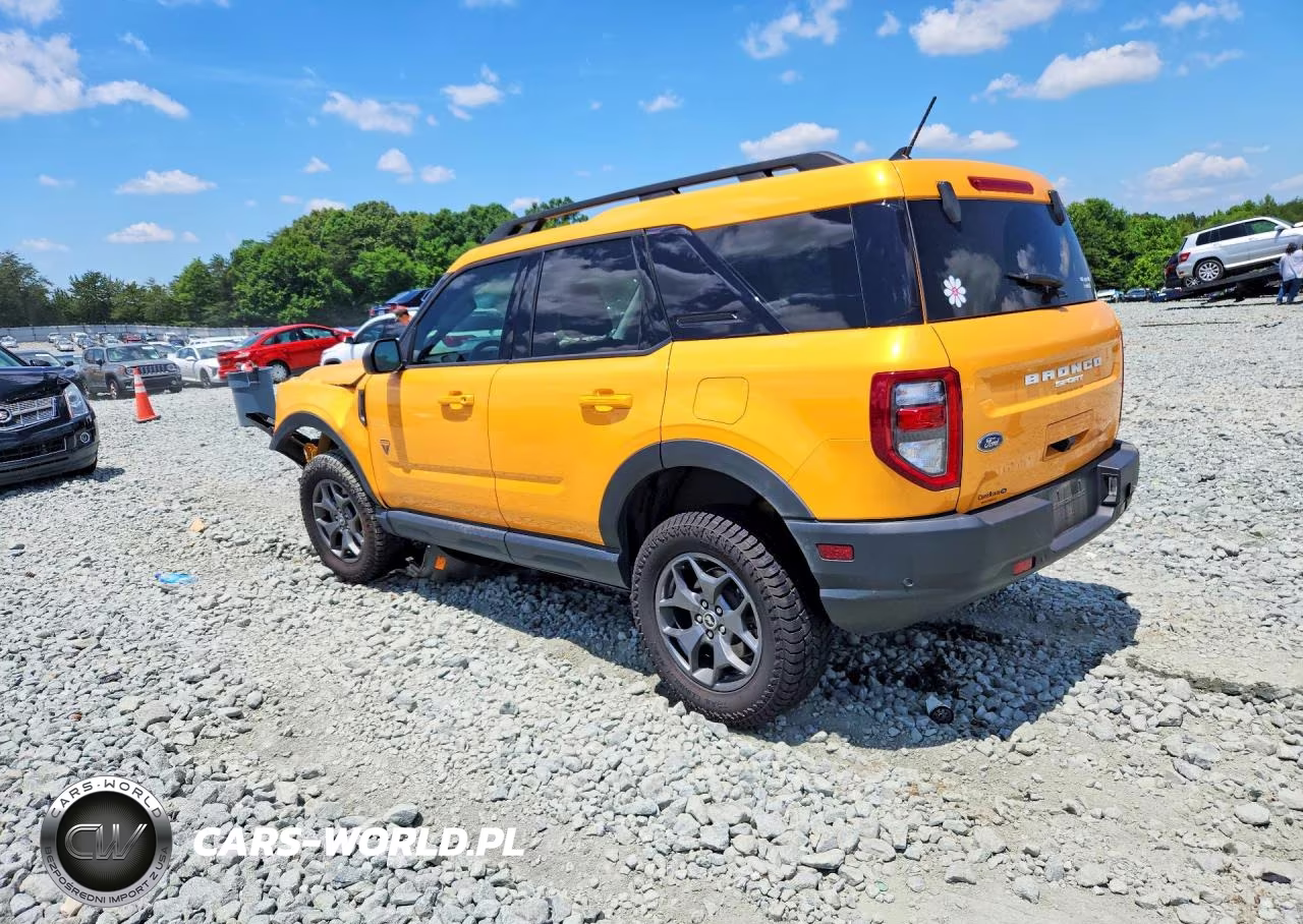 2023 Ford Bronco Sport Badlands VIN:3FMCR9D99PRD60857 - 2