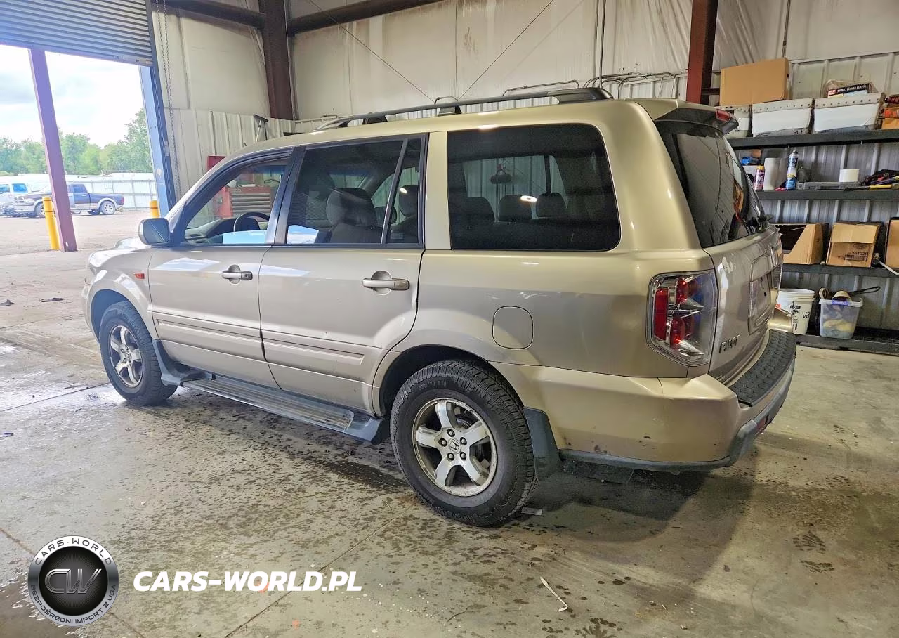 2006 Honda Pilot Ex VIN:2HKYF18616H504424 - 2