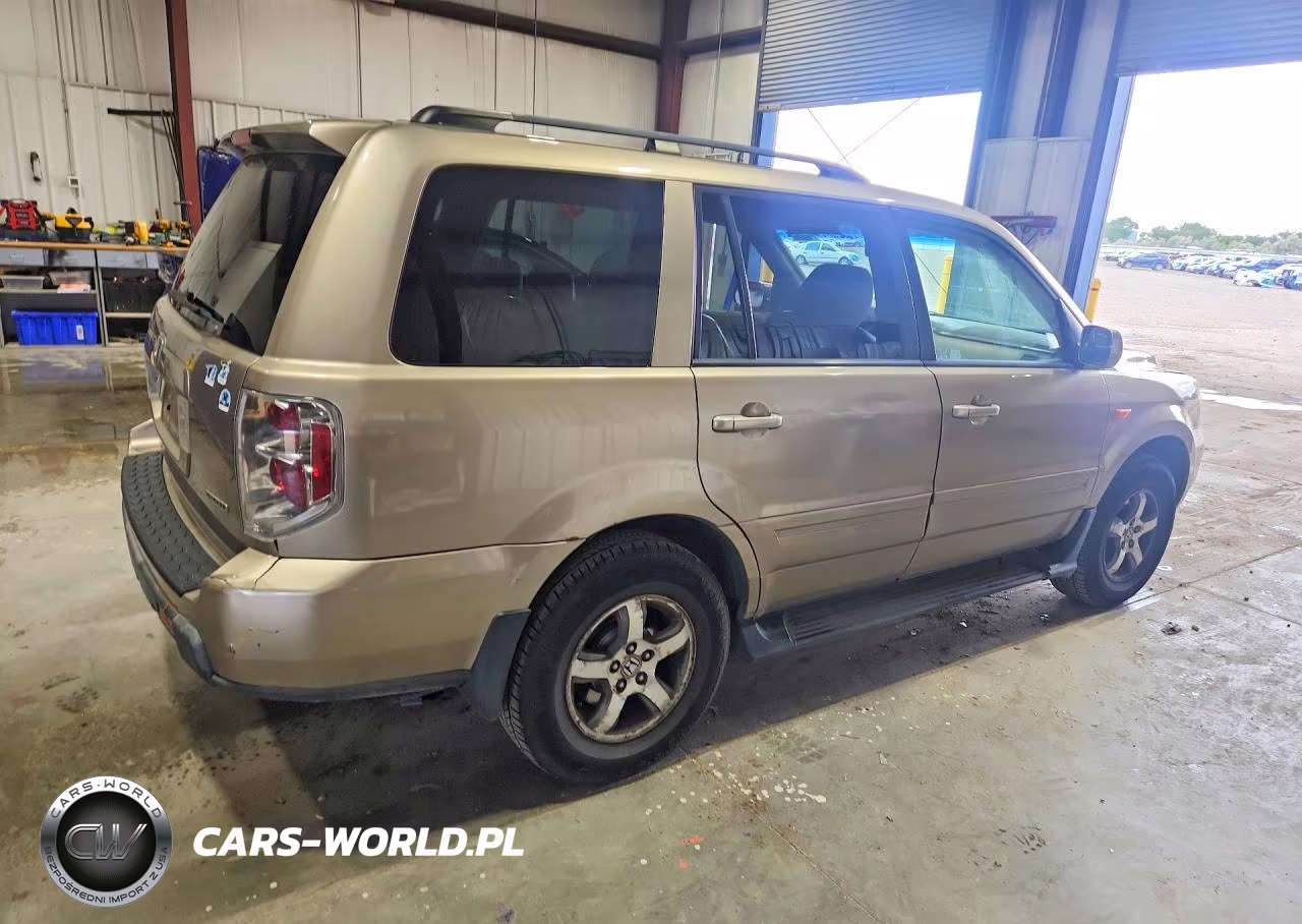 2006 Honda Pilot Ex VIN:2HKYF18616H504424 - 3