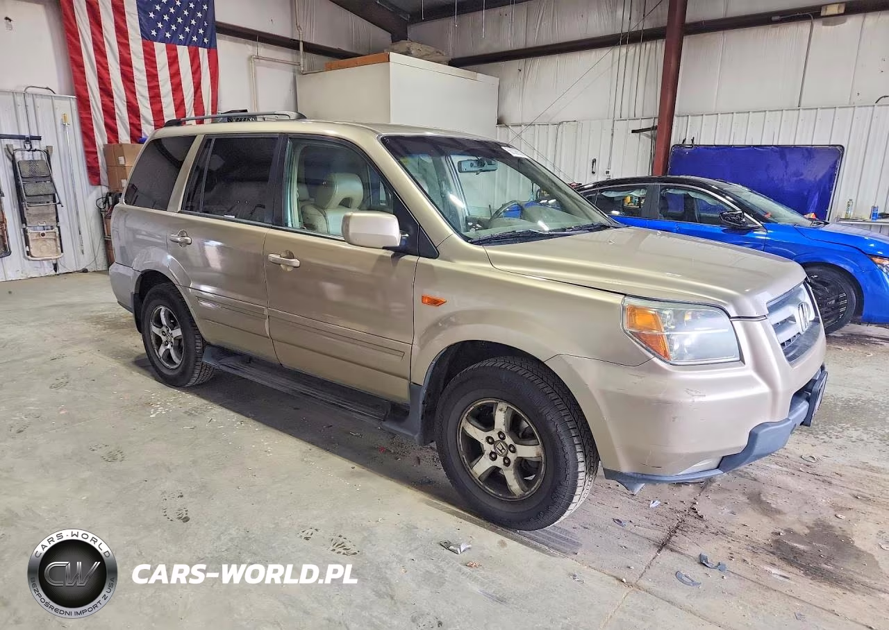 2006 Honda Pilot Ex VIN:2HKYF18616H504424 - 4