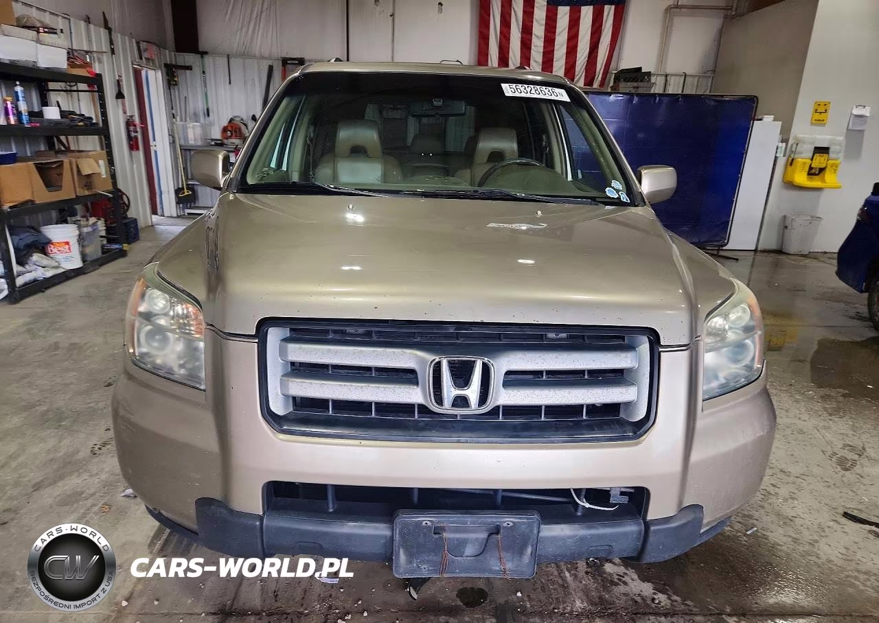 2006 Honda Pilot Ex VIN:2HKYF18616H504424 - 5