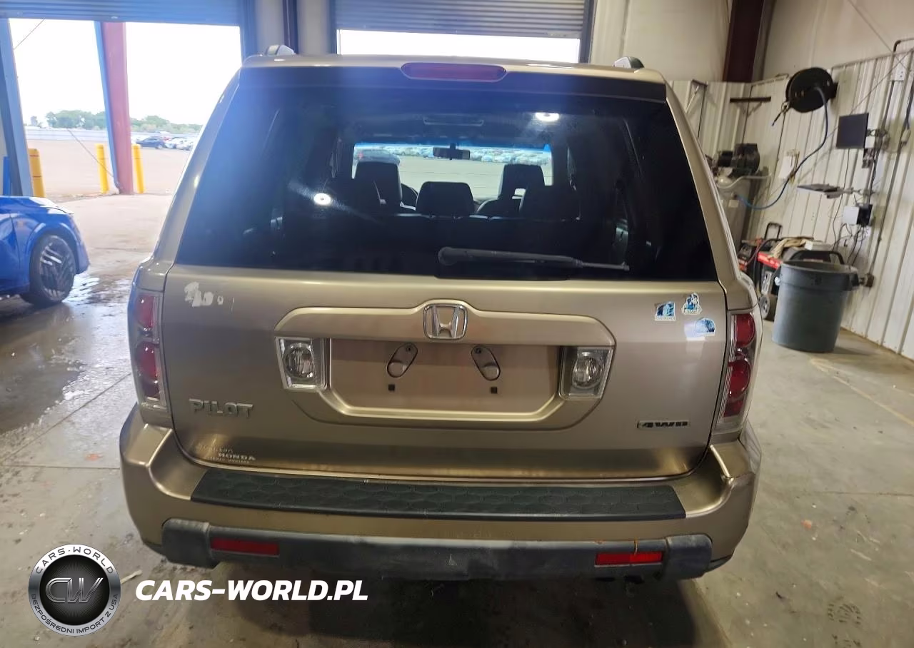 2006 Honda Pilot Ex VIN:2HKYF18616H504424 - 6