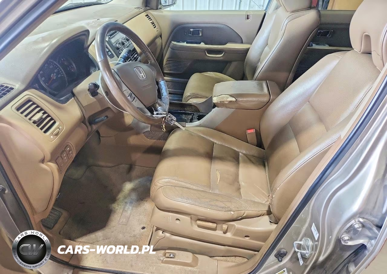 2006 Honda Pilot Ex VIN:2HKYF18616H504424 - 7