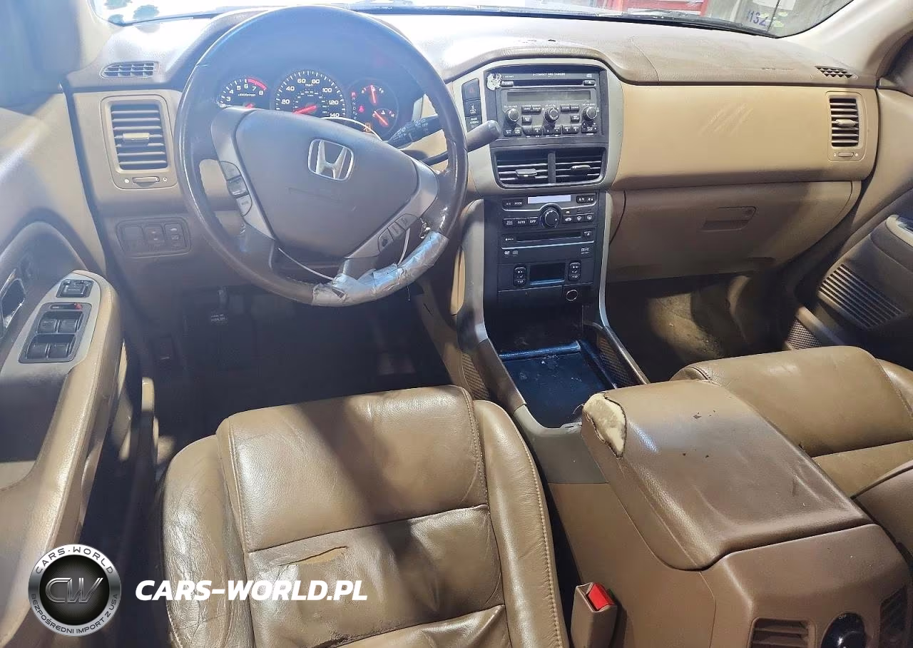 2006 Honda Pilot Ex VIN:2HKYF18616H504424 - 8