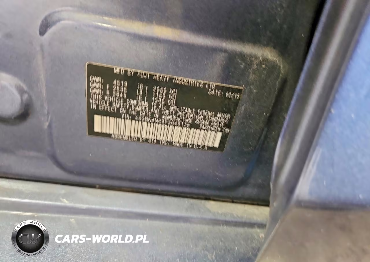 2015 Subaru Legacy 2.5I Limited VIN:4S3BNAN69F3048178 - 12