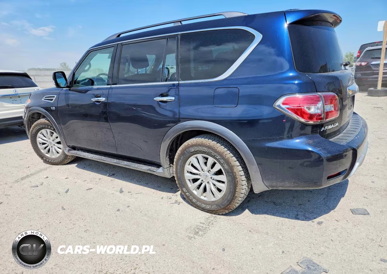 2018 Nissan Armada Sv VIN:JN8AY2NC4J9558091 - 2