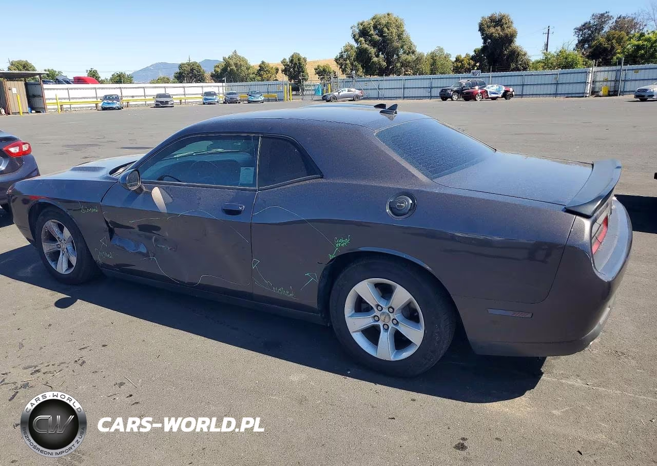 2017 Dodge Challenger Sxt VIN:2C3CDZAGXHH629343 - 2