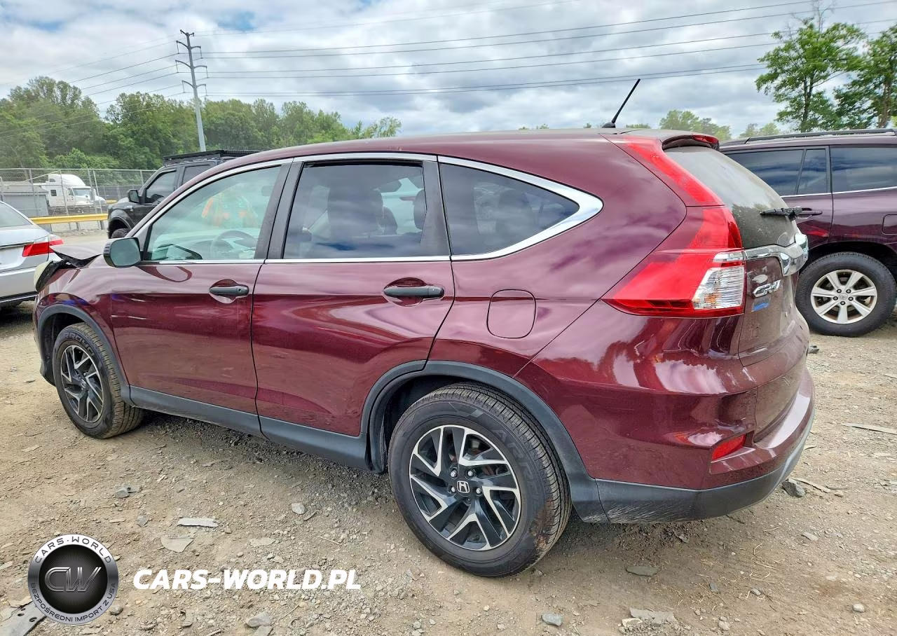 2016 Honda Cr-V Se VIN:2HKRM4H45GH668996 - 2