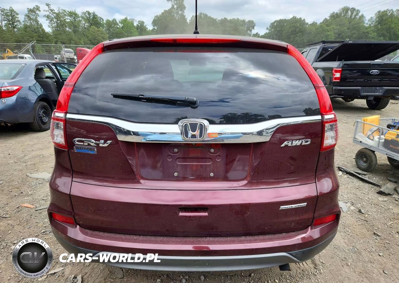 2016 Honda Cr-V Se VIN:2HKRM4H45GH668996 - 6