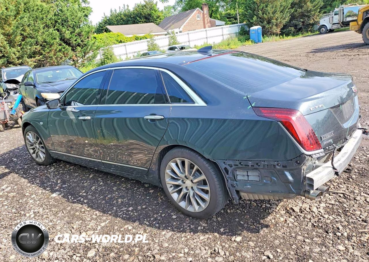 2018 Cadillac Ct6 Luxury VIN:1G6KD5RS6JU122163 - 2