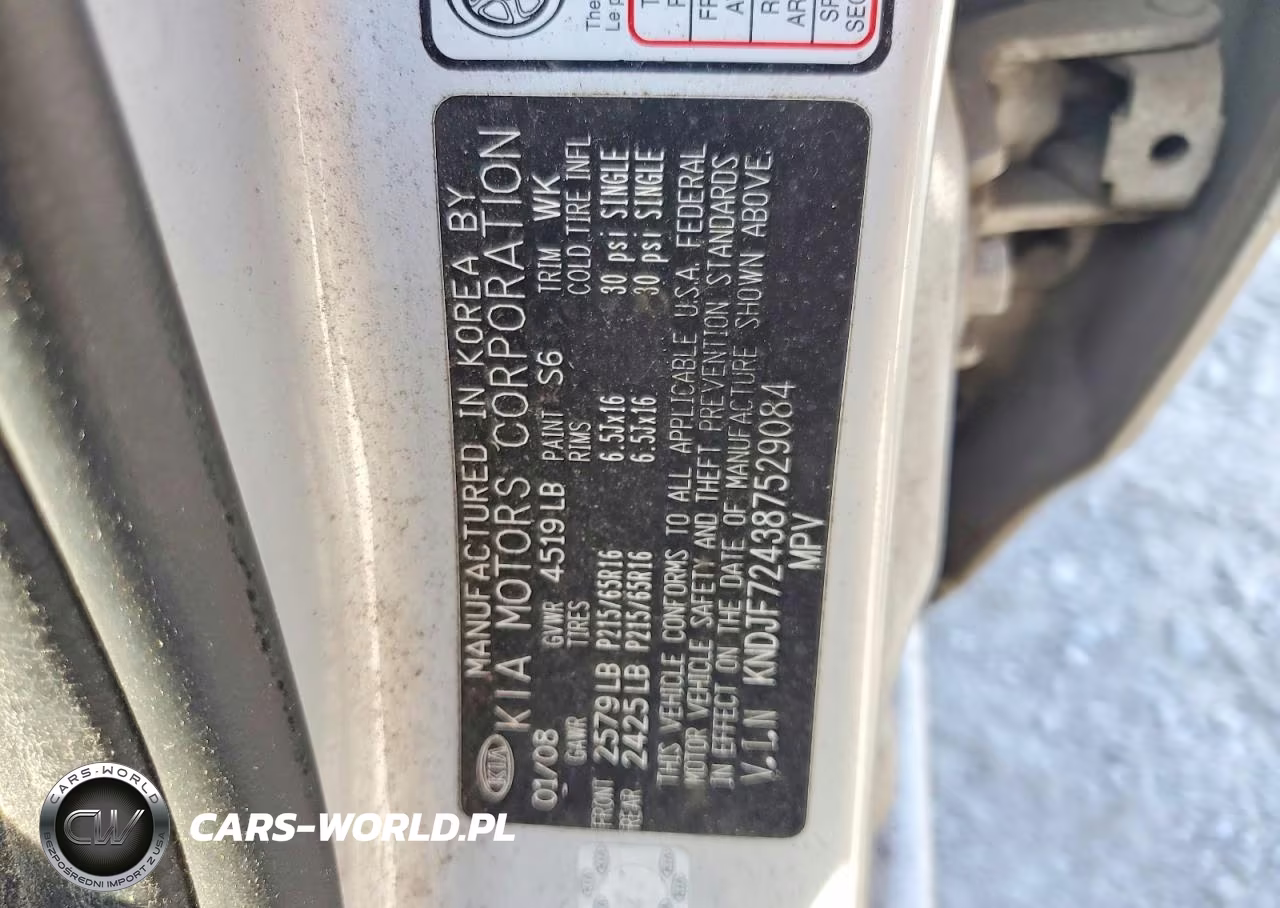 2008 Kia Sportage Lx VIN:KNDJF724387529084 - 13