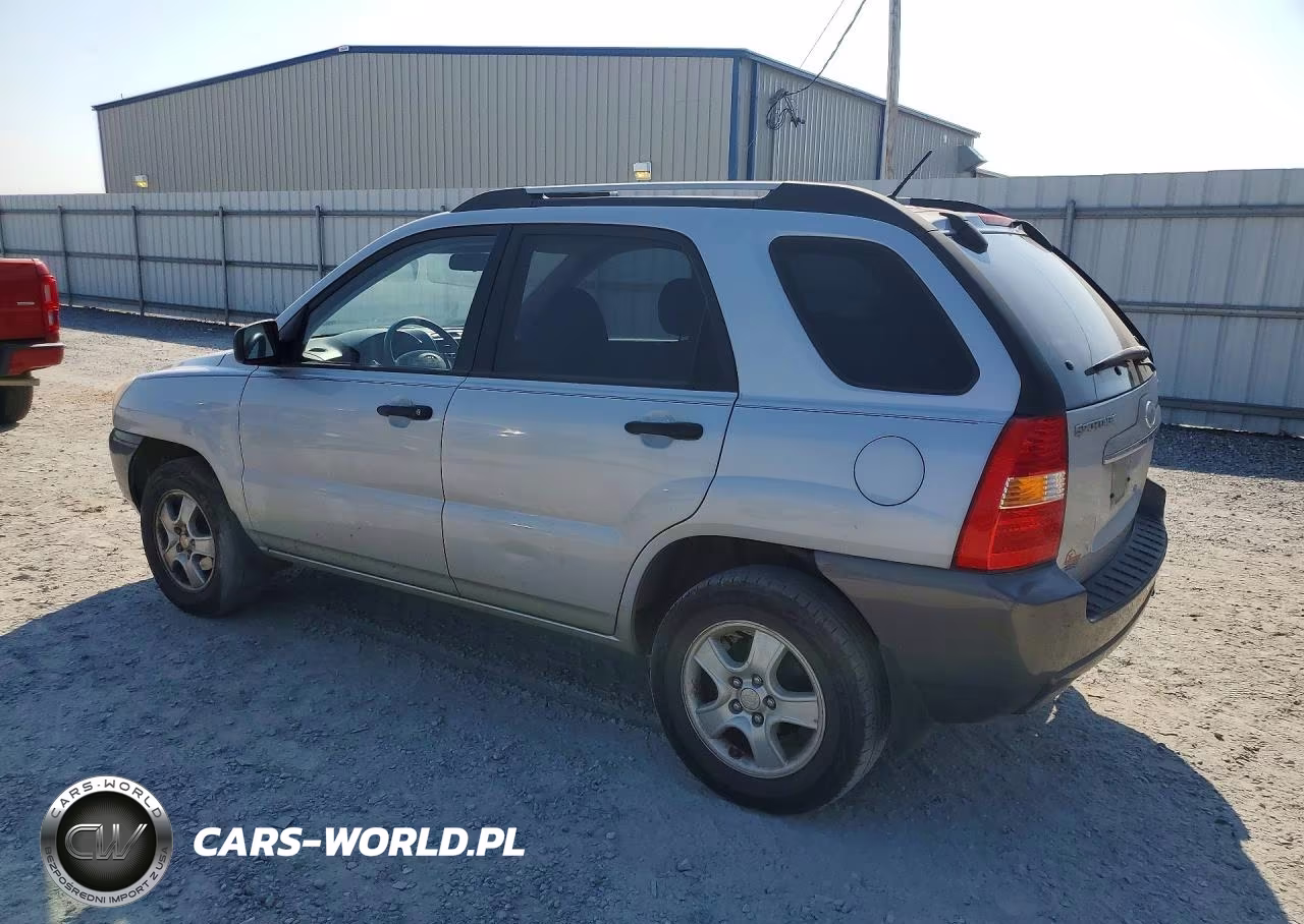 2008 Kia Sportage Lx VIN:KNDJF724387529084 - 2