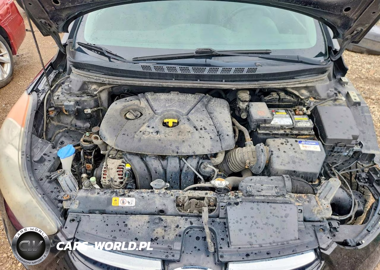 2013 Hyundai Elantra Gls VIN:KMHDH4AE3DU011273 - 11