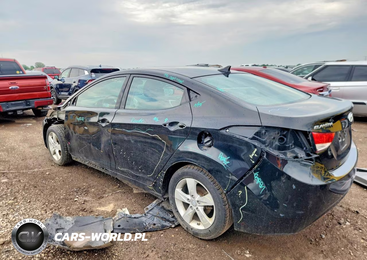 2013 Hyundai Elantra Gls VIN:KMHDH4AE3DU011273 - 2