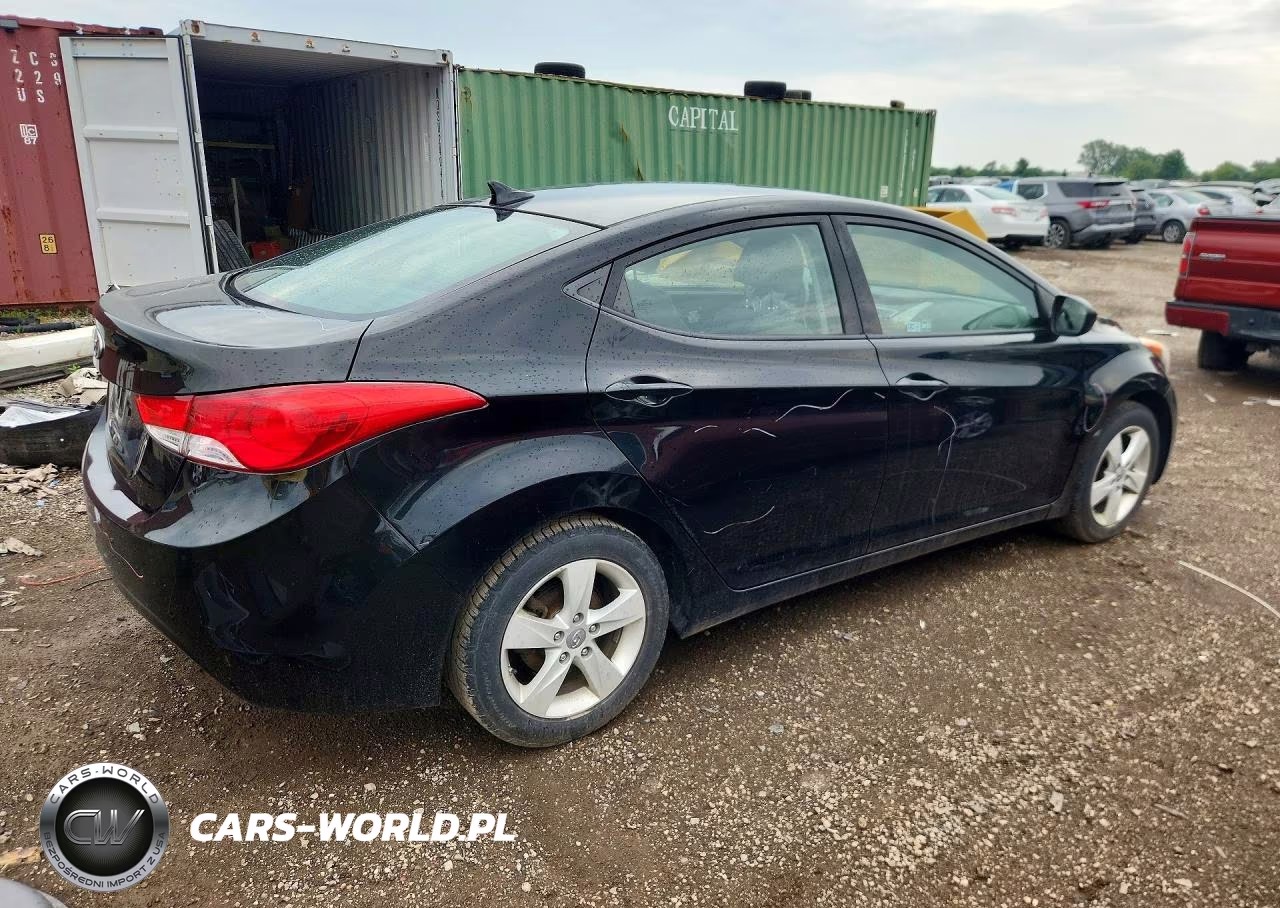 2013 Hyundai Elantra Gls VIN:KMHDH4AE3DU011273 - 3