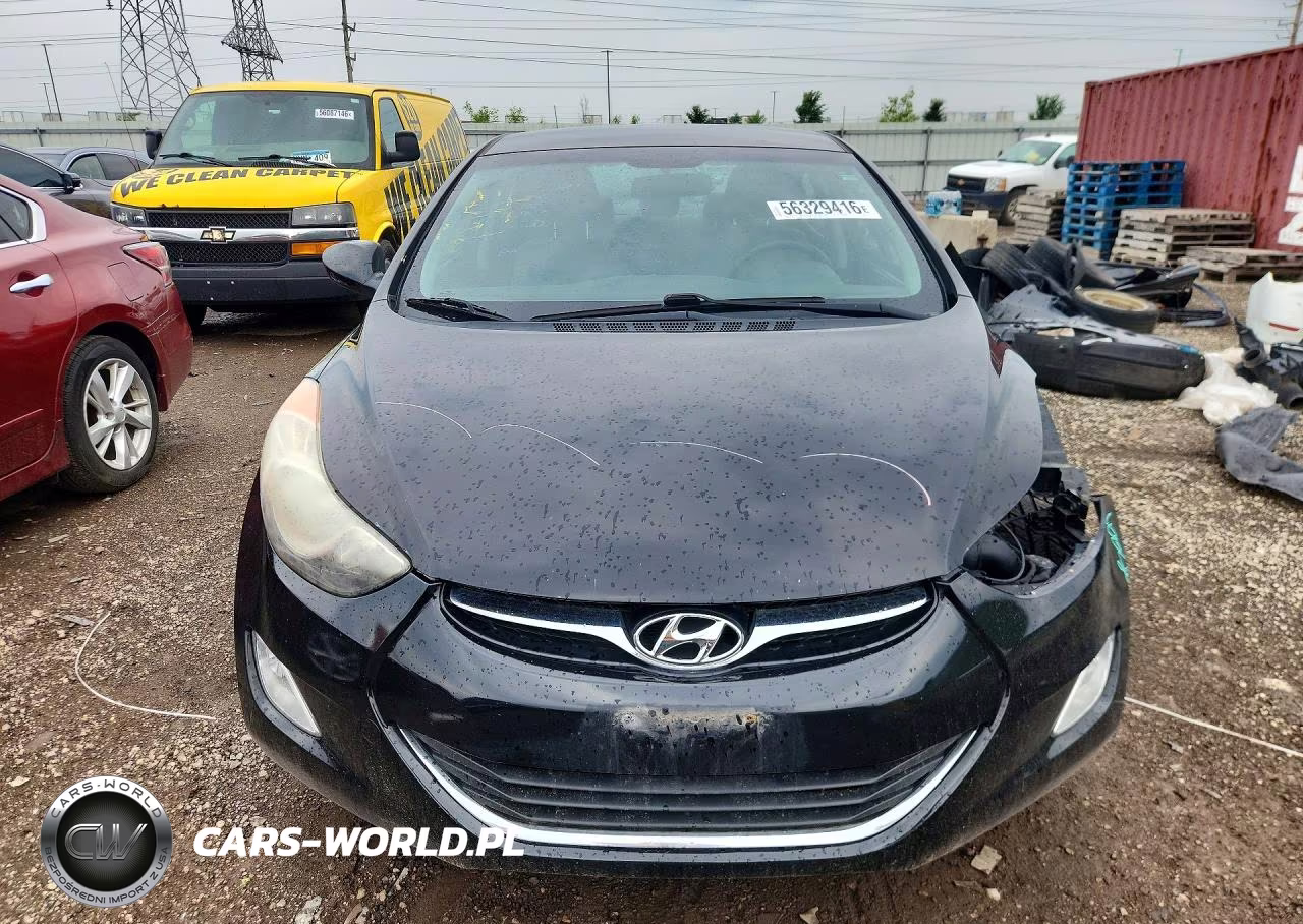 2013 Hyundai Elantra Gls VIN:KMHDH4AE3DU011273 - 5
