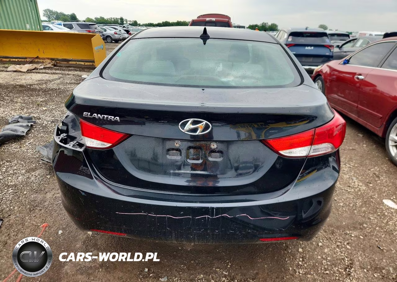 2013 Hyundai Elantra Gls VIN:KMHDH4AE3DU011273 - 6